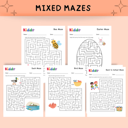 1,000+ Matching & Puzzle Worksheets | Brain Games & Logic Challenges