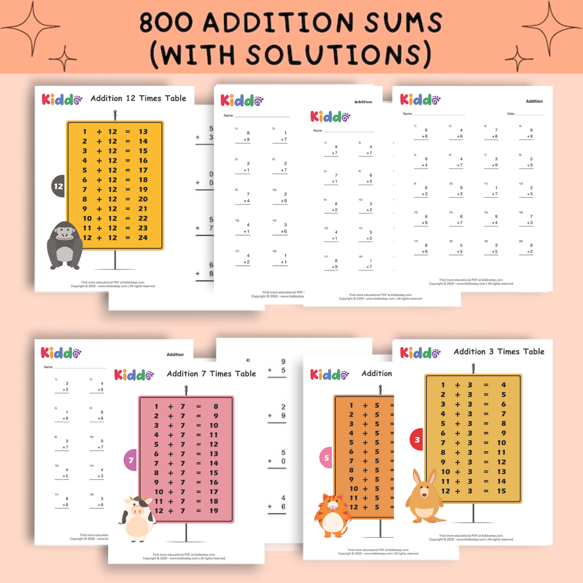 1,000+ Preschool Maths Mastery Pack | Counting & Early Numeracy Worksheets