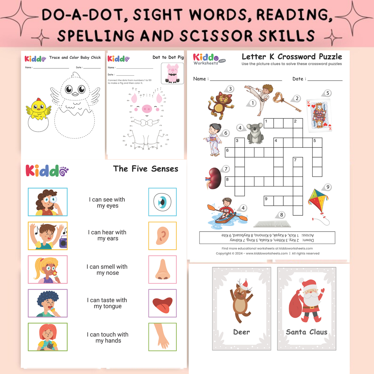Preschool Mega Bundle: 11,000+ Learning Worksheets for Toddlers & Kindergarten