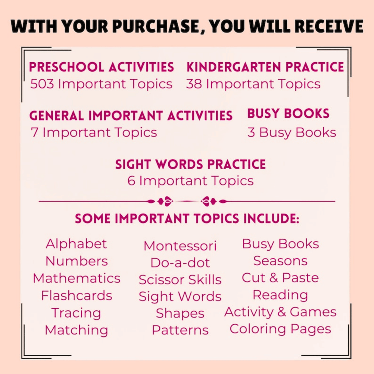 5,000+ Kinder & Preschool Mega Bundle | Ultimate Early Education Pack