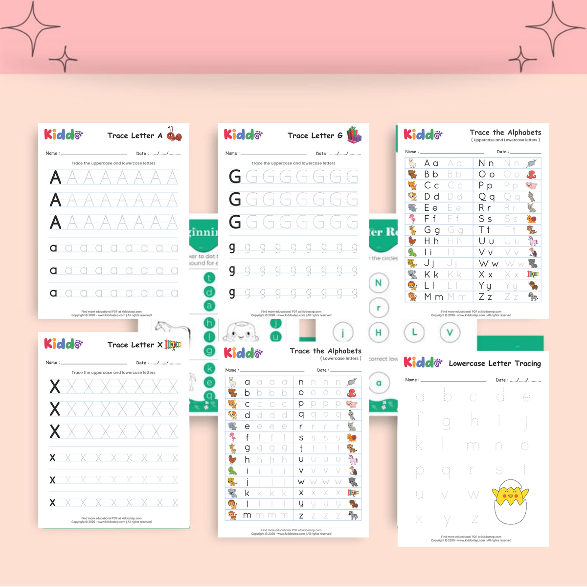 2,000+ Alphabet & Number Tracing Worksheets | Letter Recognition & Handwriting Practice