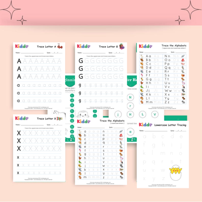 2,000+ Alphabet & Number Tracing Worksheets | Letter Recognition & Handwriting Practice