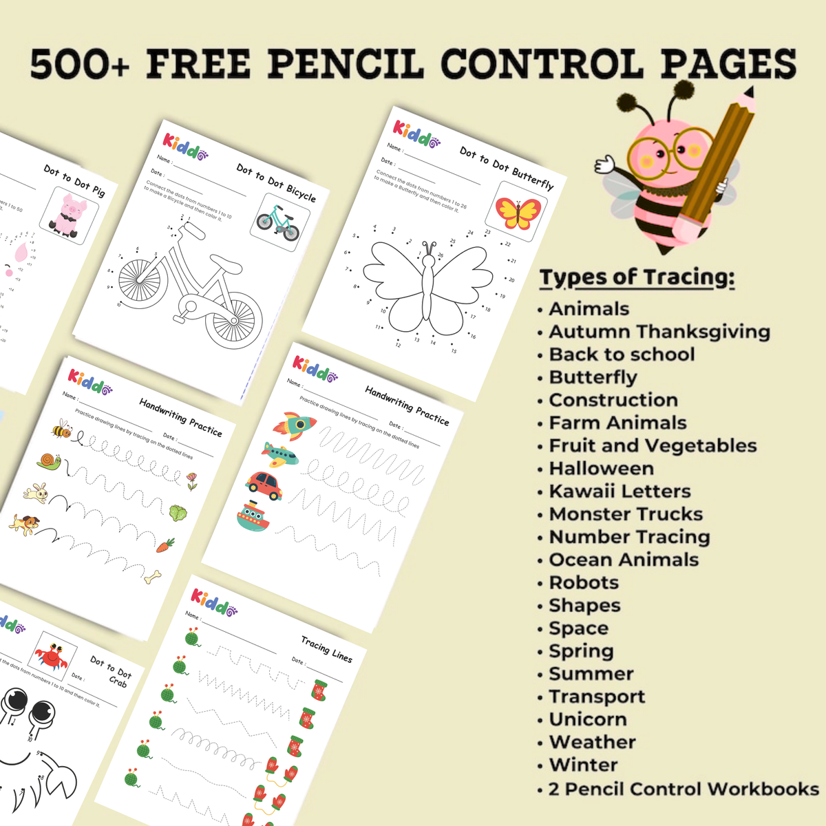 1,000+ Preschool Maths Mastery Pack | Counting & Early Numeracy Worksheets