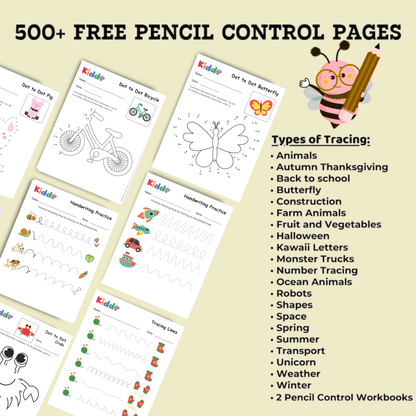 4,000+ Advanced Preschool Worksheets | Kindergarten Prep Learning Pack