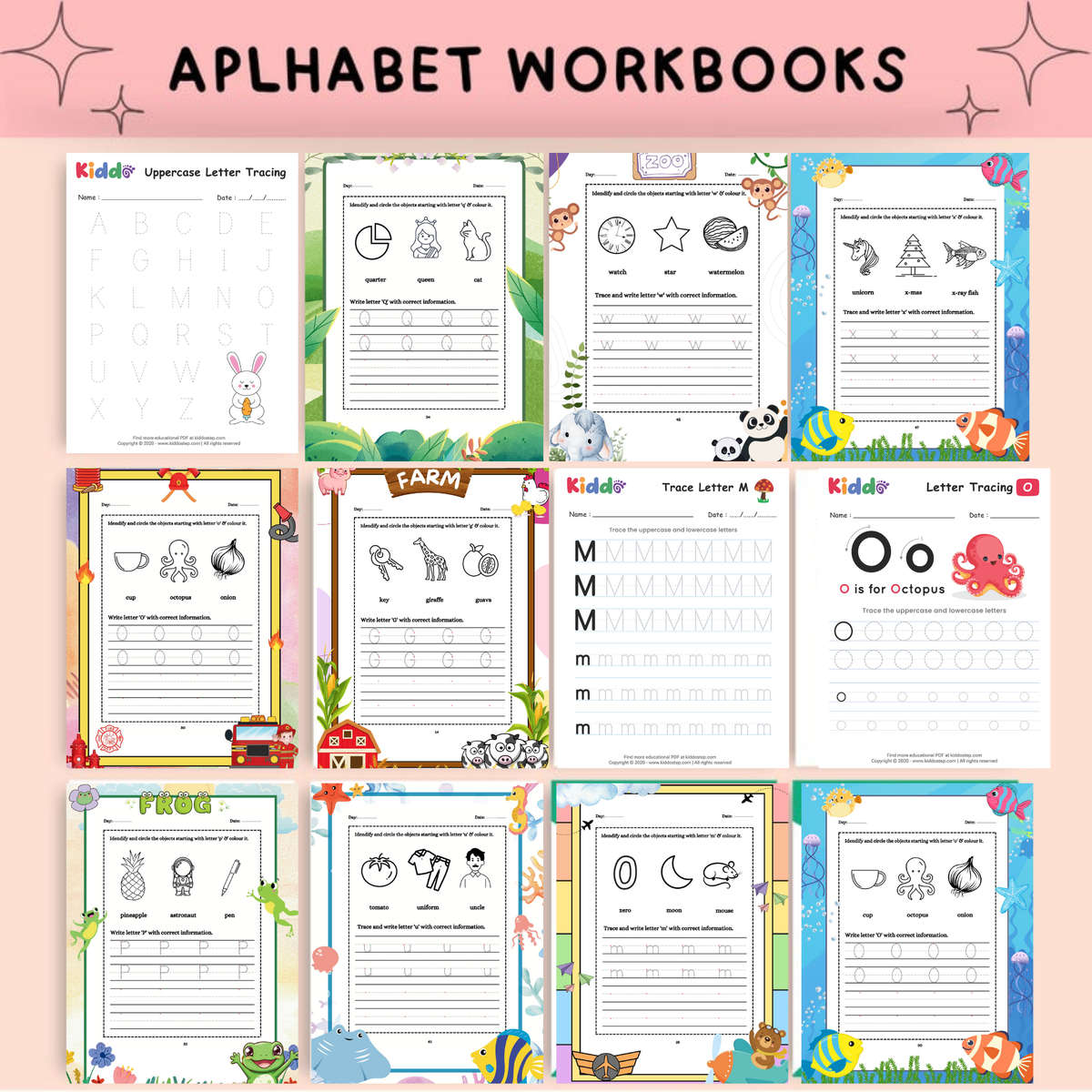 2,000+ Alphabet & Number Tracing Worksheets | Letter Recognition & Handwriting Practice