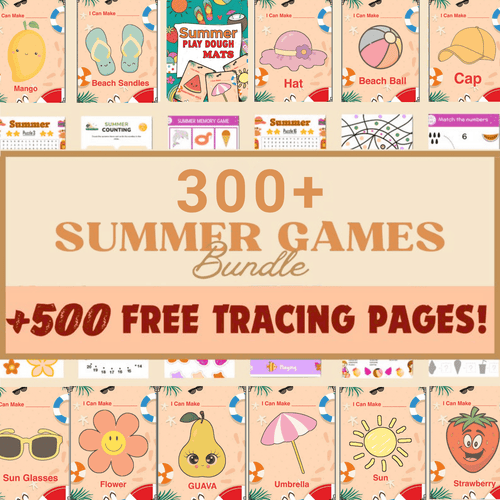 300+ Summer & Holiday Games | Seasonal Kids Activity Pack
