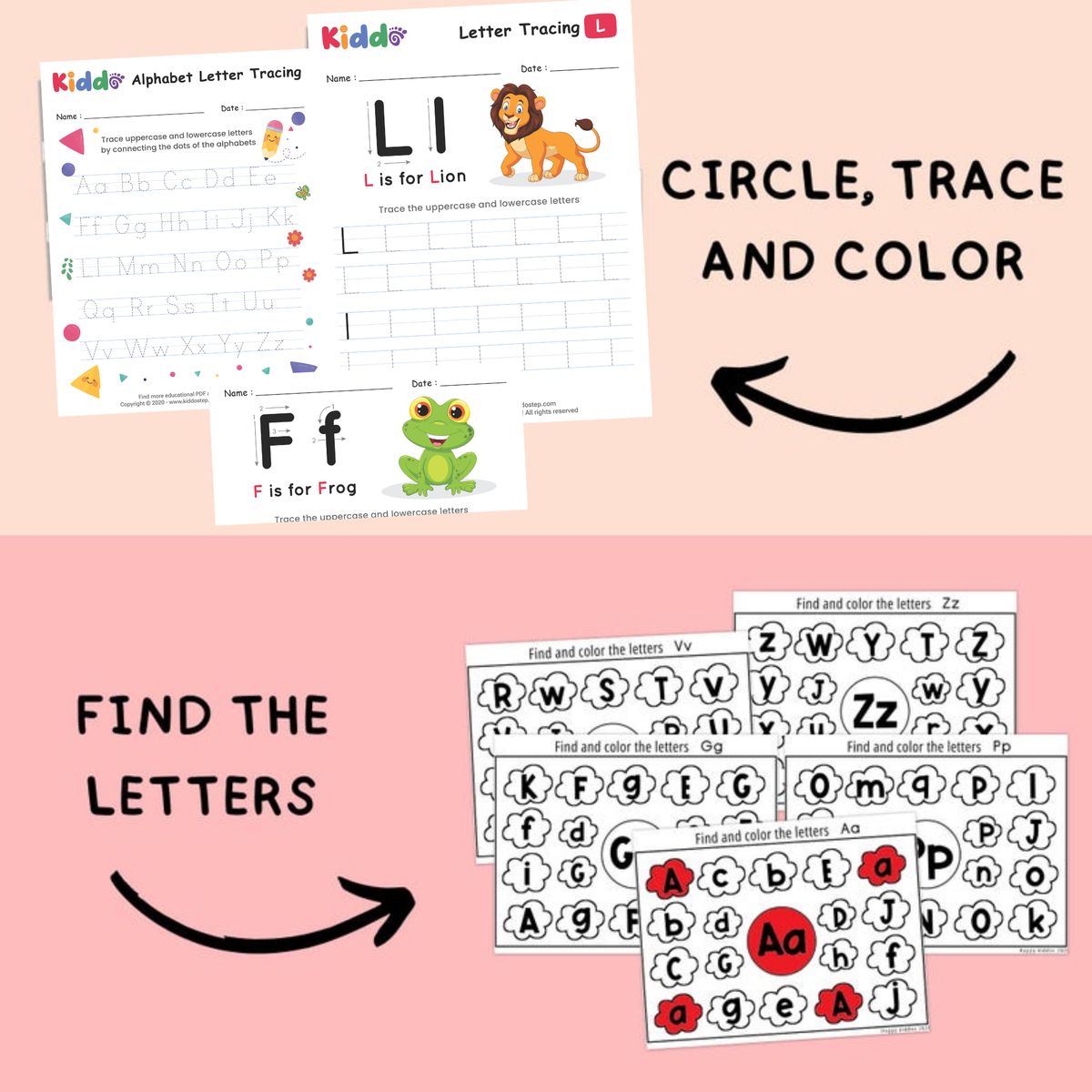2,000+ Alphabet & Number Tracing Worksheets | Letter Recognition & Handwriting Practice
