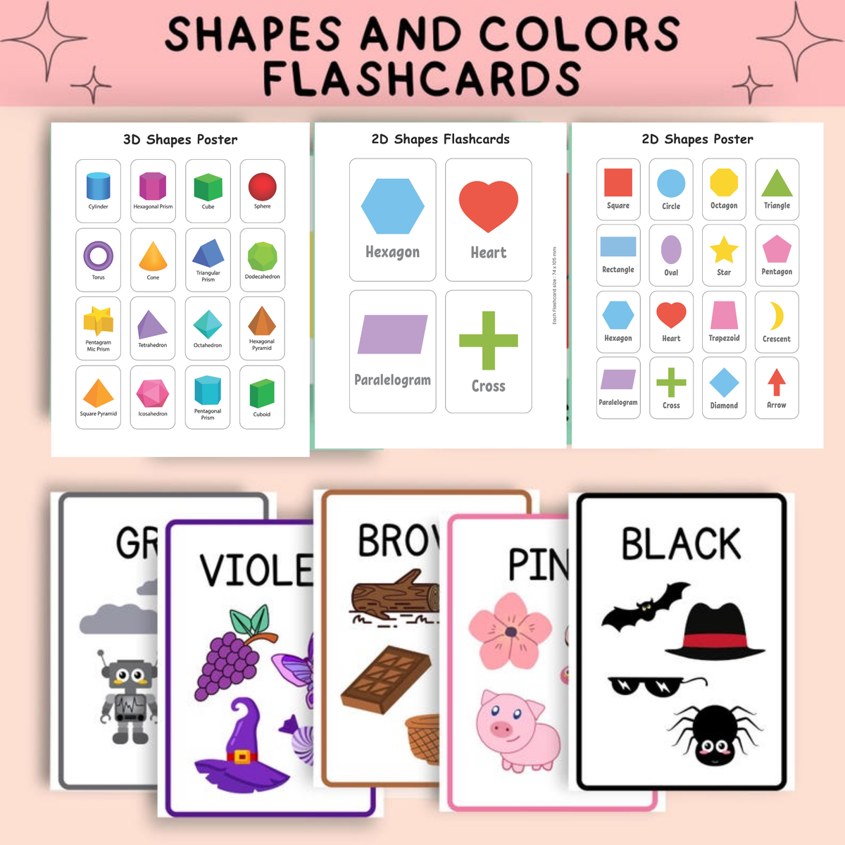 2,000+ Regular & Descriptive Flashcards | Visual Learning & Vocabulary Kit