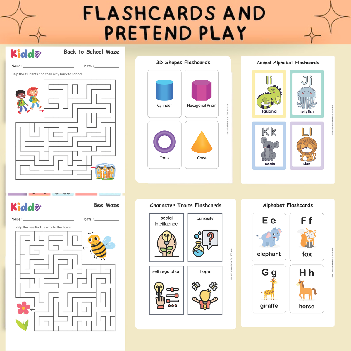 4,000+ Advanced Preschool Worksheets | Kindergarten Prep Learning Pack