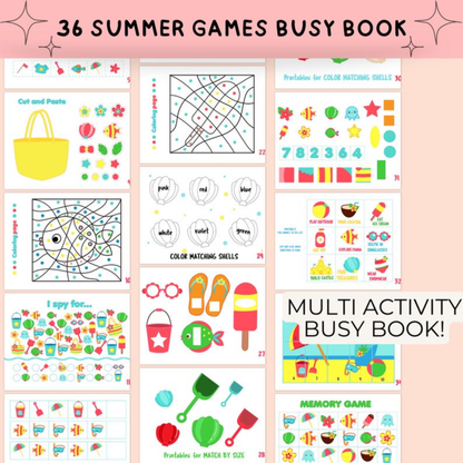 300+ Summer & Holiday Games | Seasonal Kids Activity Pack