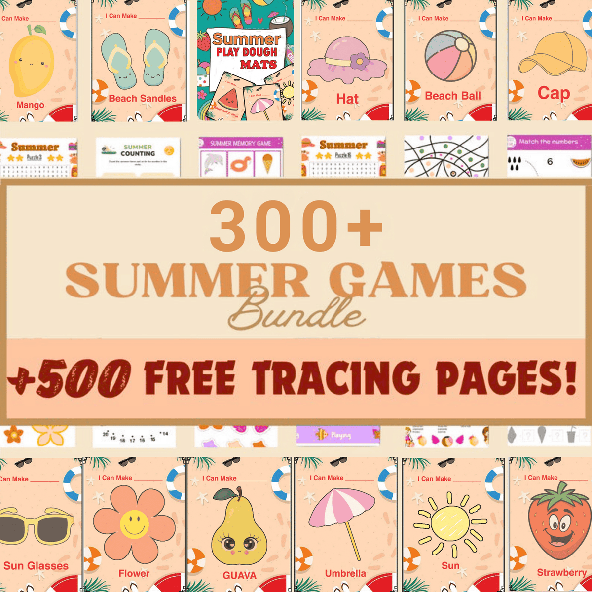 KIDDOSTEP Bundle: 60.000+ Preschool Learning Worksheets