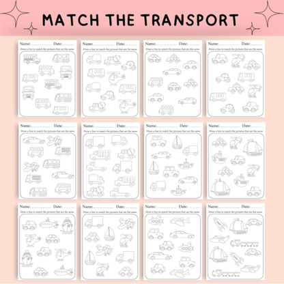 1,000+ Matching & Puzzle Worksheets | Brain Games & Logic Challenges