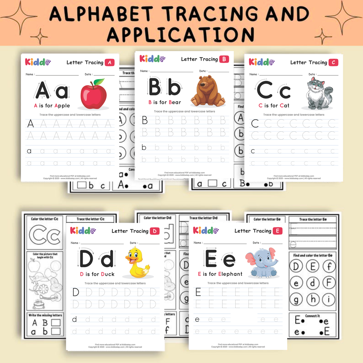 2,000+ Alphabet & Number Tracing Worksheets | Letter Recognition & Handwriting Practice