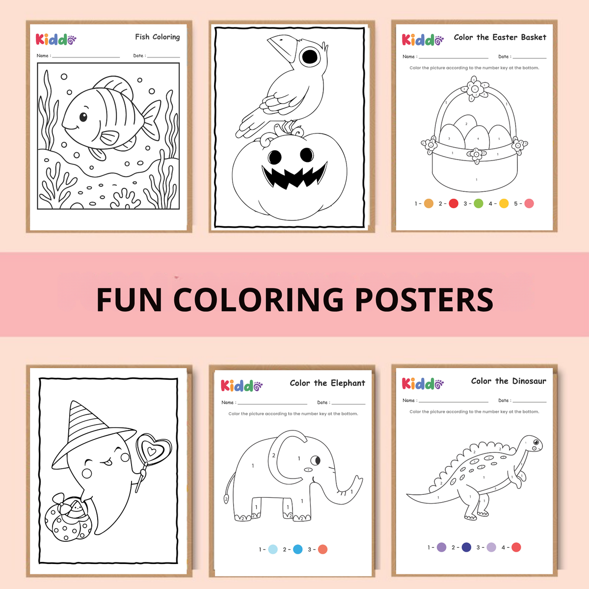 Mega Coloring Universe: 30,000+ Printable Coloring Pages for Kids (Animals, Cartoons, Vehicles)