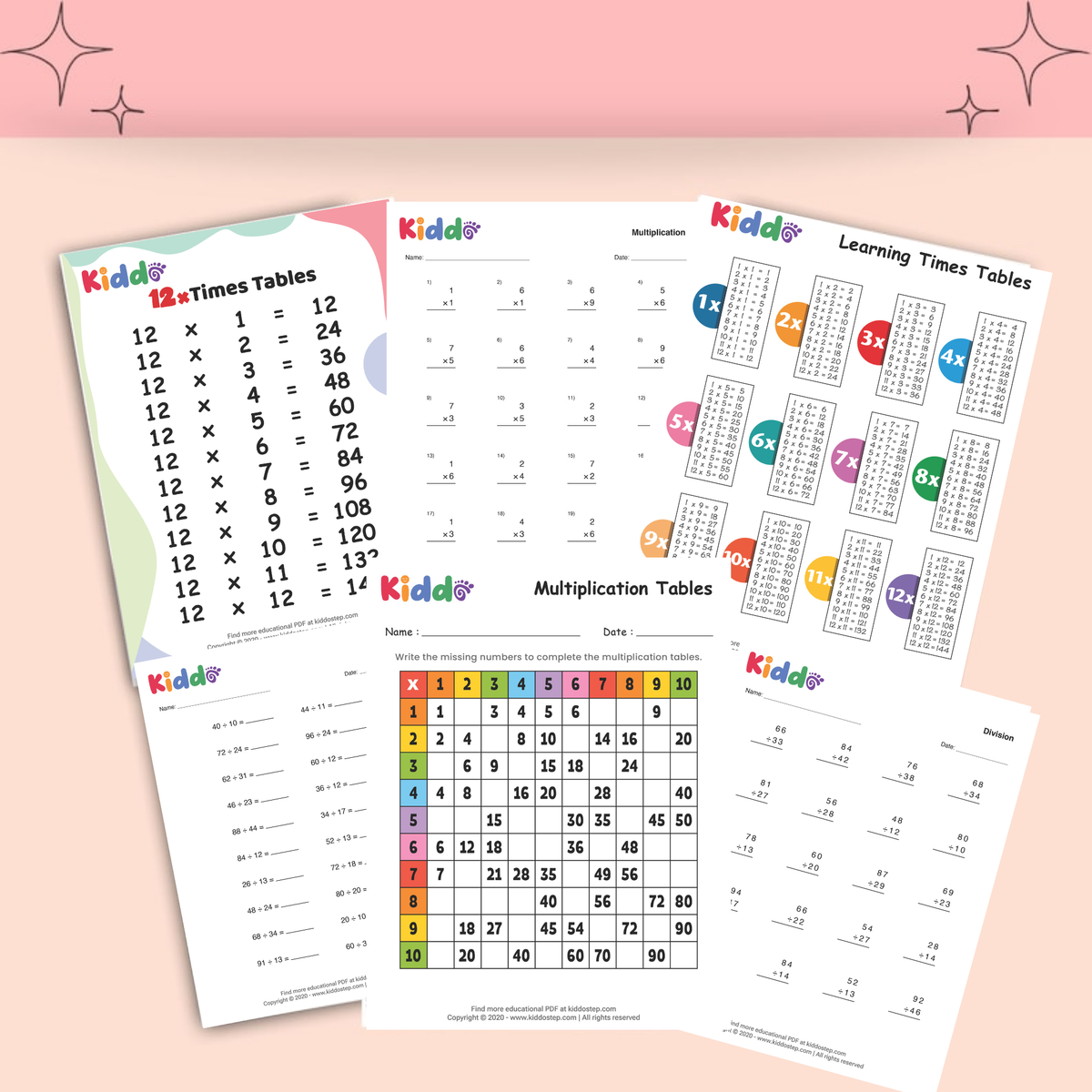 1,000+ Preschool Maths Mastery Pack | Counting & Early Numeracy Worksheets