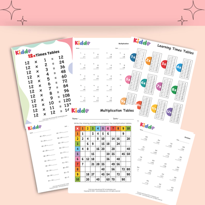 1,000+ Preschool Maths Mastery Pack | Counting & Early Numeracy Worksheets