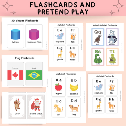 Preschool Mega Bundle: 11,000+ Learning Worksheets for Toddlers & Kindergarten