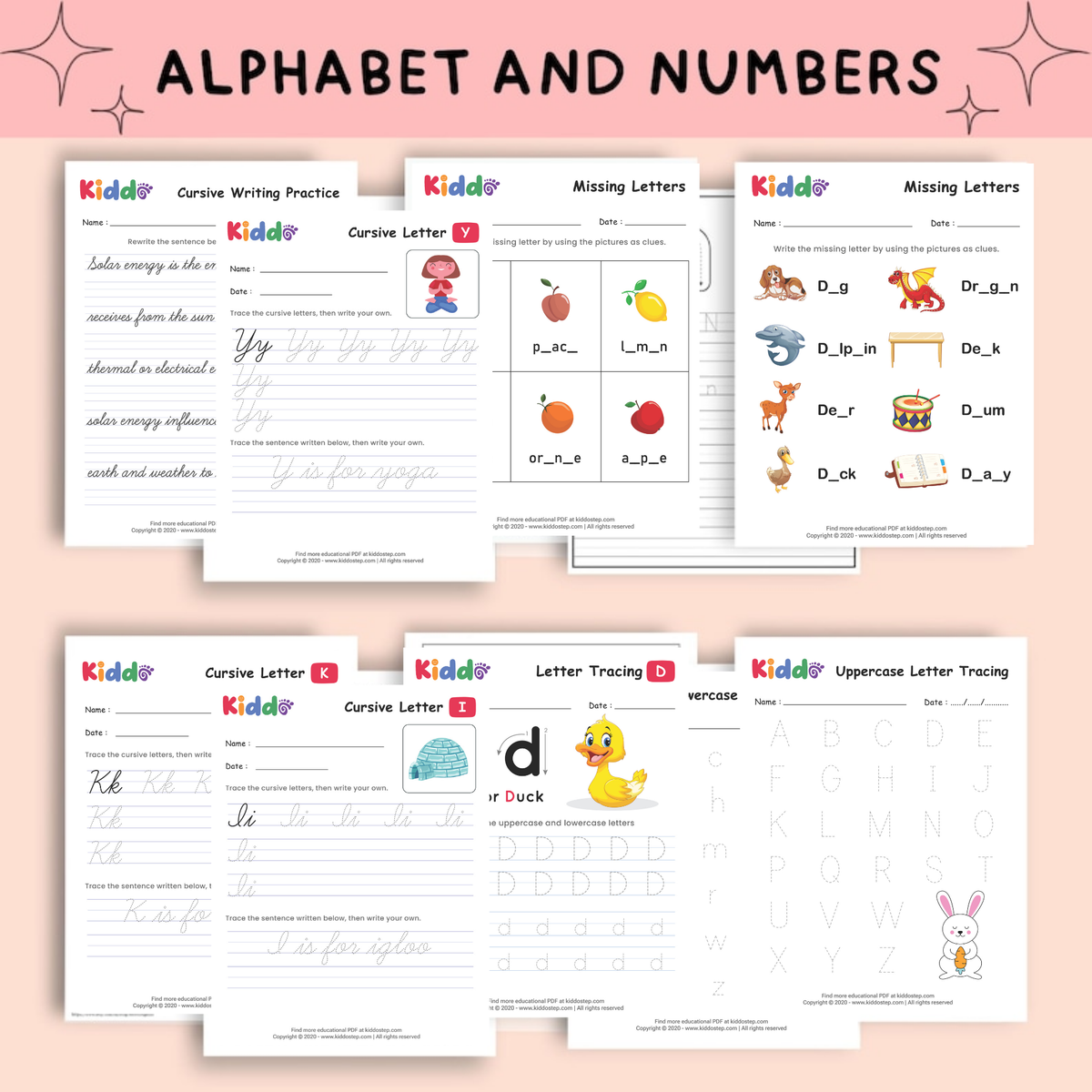 4,000+ Advanced Preschool Worksheets | Kindergarten Prep Learning Pack