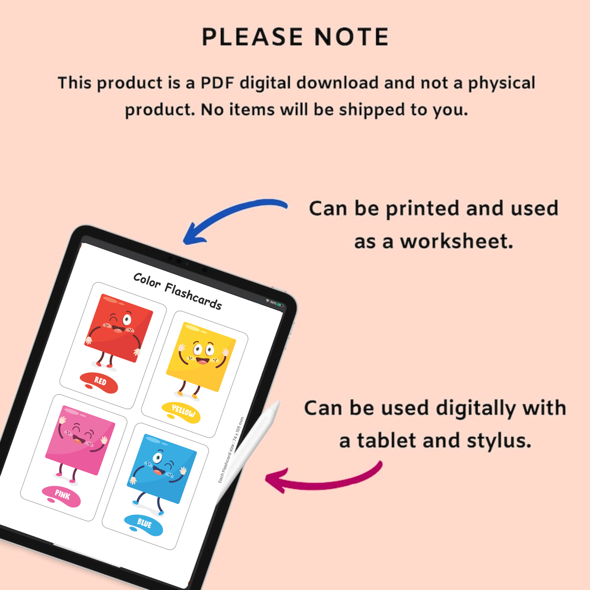 2,000+ Regular & Descriptive Flashcards | Visual Learning & Vocabulary Kit