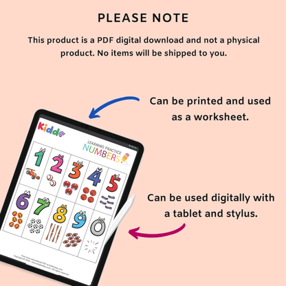 5,000+ Number Tracing & Line Practice | Early Math Handwriting Worksheets