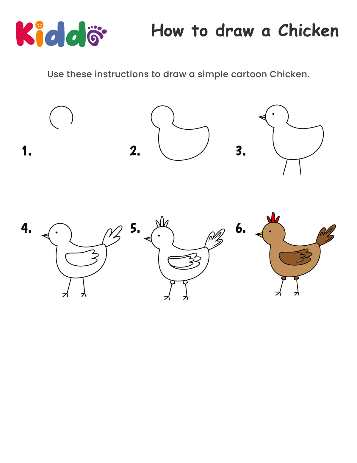 100+ Printable Step by Step Drawing Worksheets